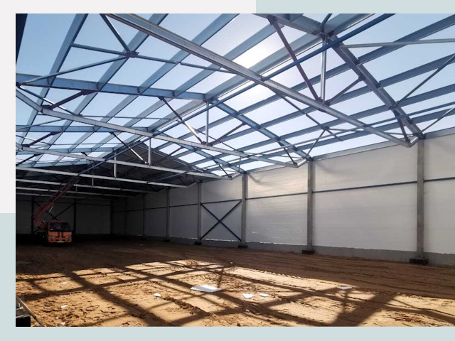 Строительство сенохранилищ в Нижнекамске