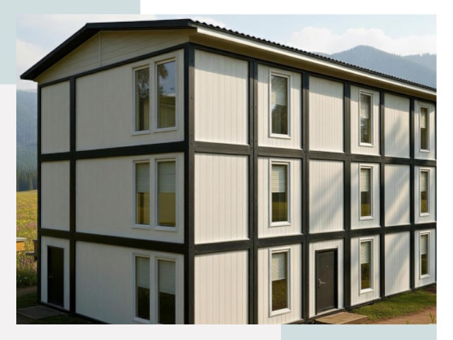 Модульные общежития в Нижнекамске