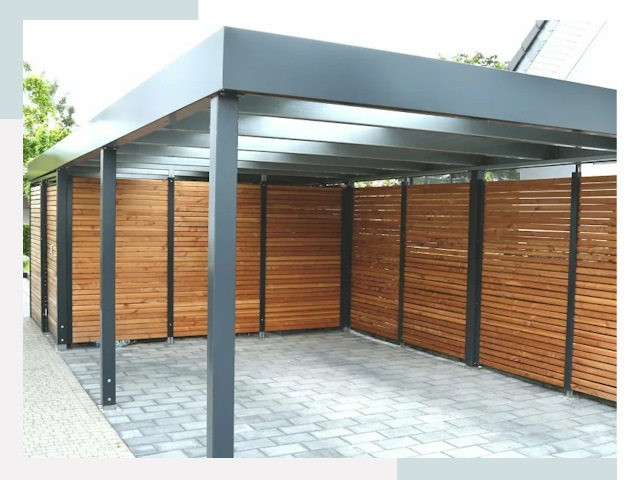 Навесы для парковки в Нижнекамске