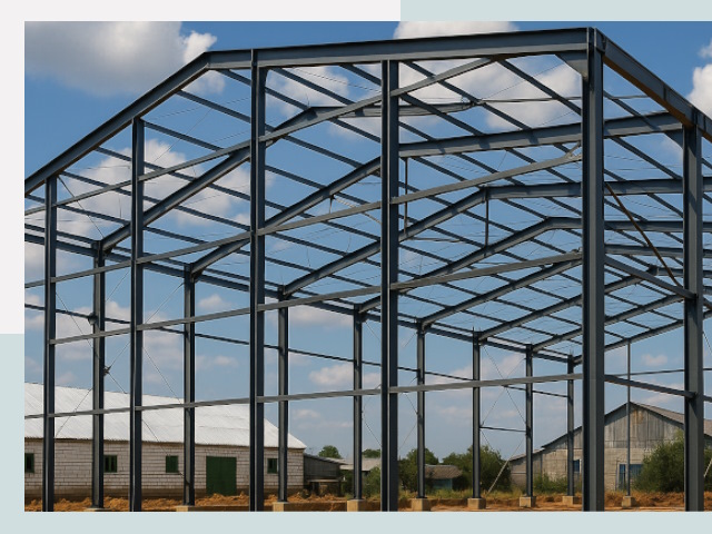 Быстровозводимые ангары от СтальСтрой-Нжм по цене 608 руб.