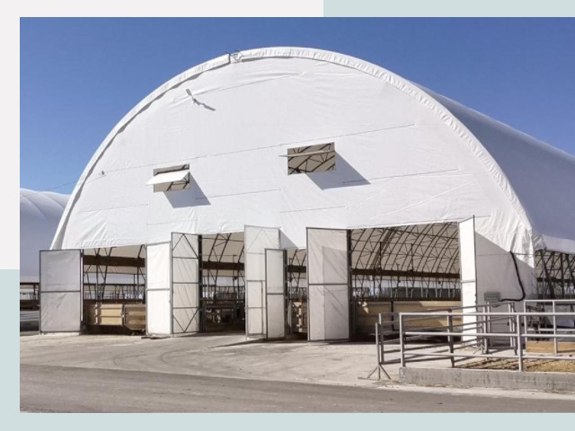 Тентовые ангары по цене 608 руб. в Нижнекамск