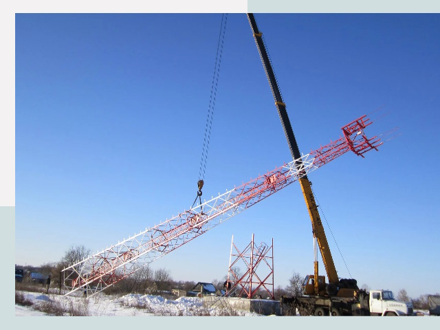 Строительство башен связи в Нижнекамске от 608 руб.