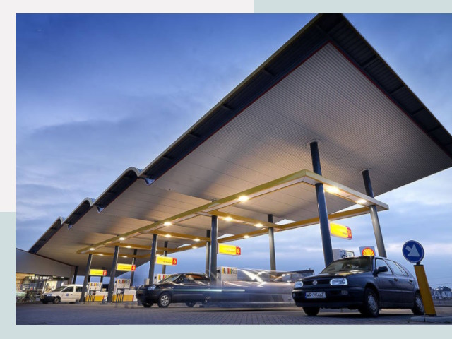 Навесы для АЗС в Нижнекамск от 608 руб. - Защита и комфорт