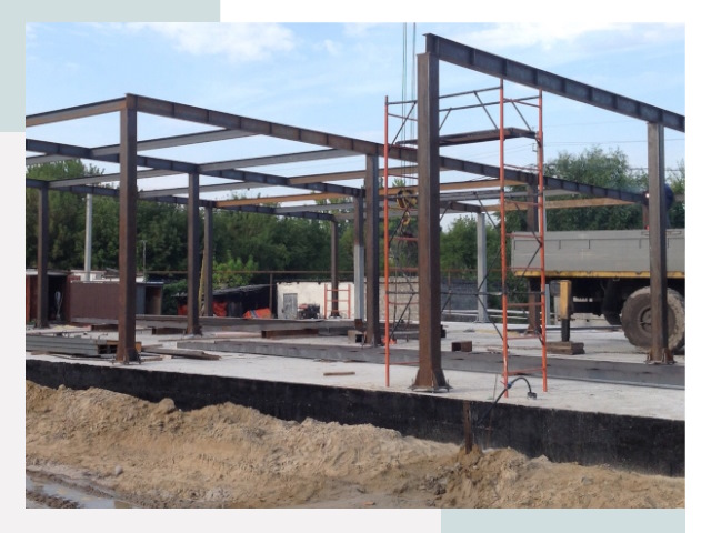 Фундамент для ангаров в Нижнекамске