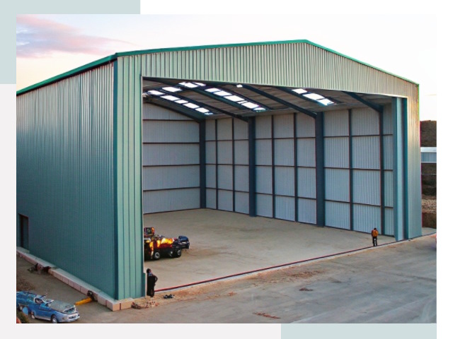 Строительство ангаров в Нижнекамске